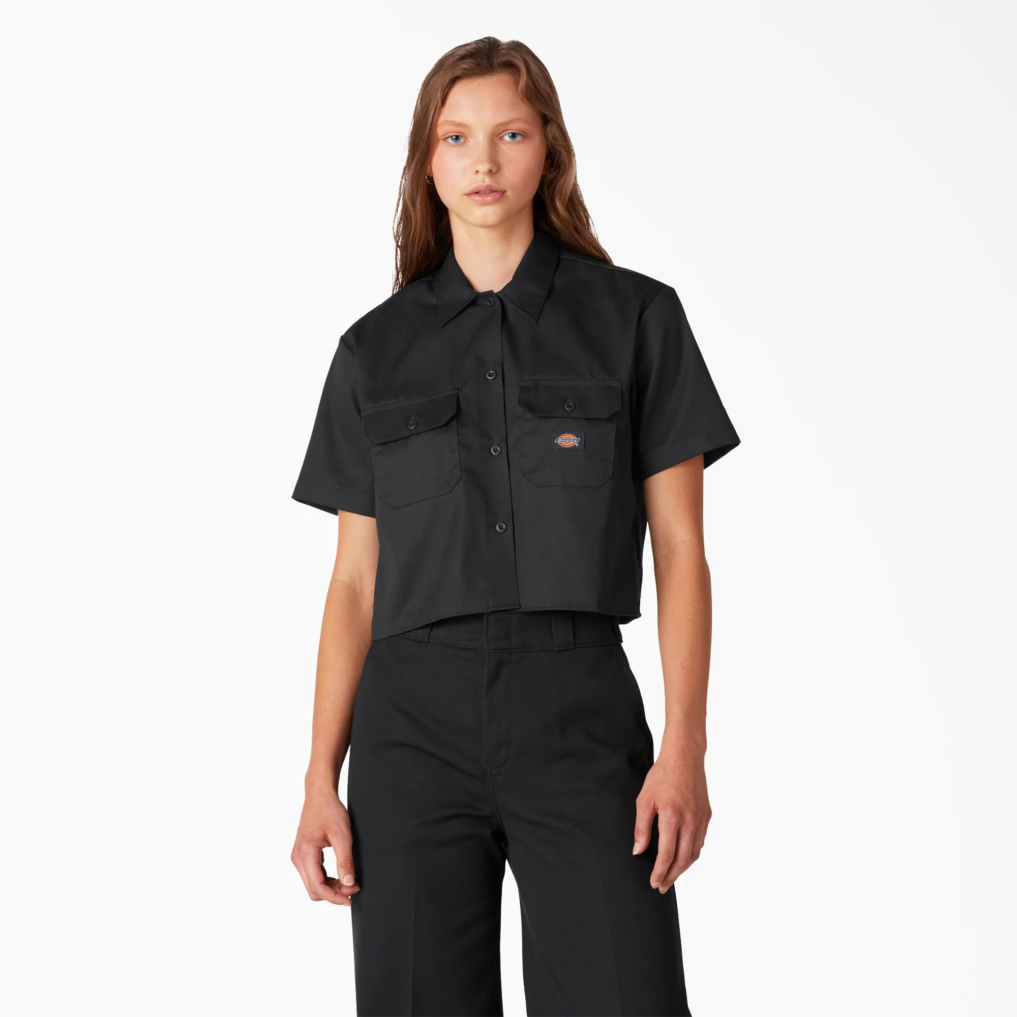 Women's Cropped Work Shirt | Dickies US | Dickies