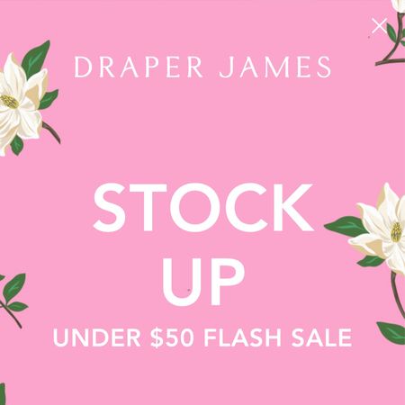 Draper James under $50 flash sale with some super cute pajamas, loungewear, and acrylic glasses! 

#LTKunder100 #LTKsalealert #LTKunder50