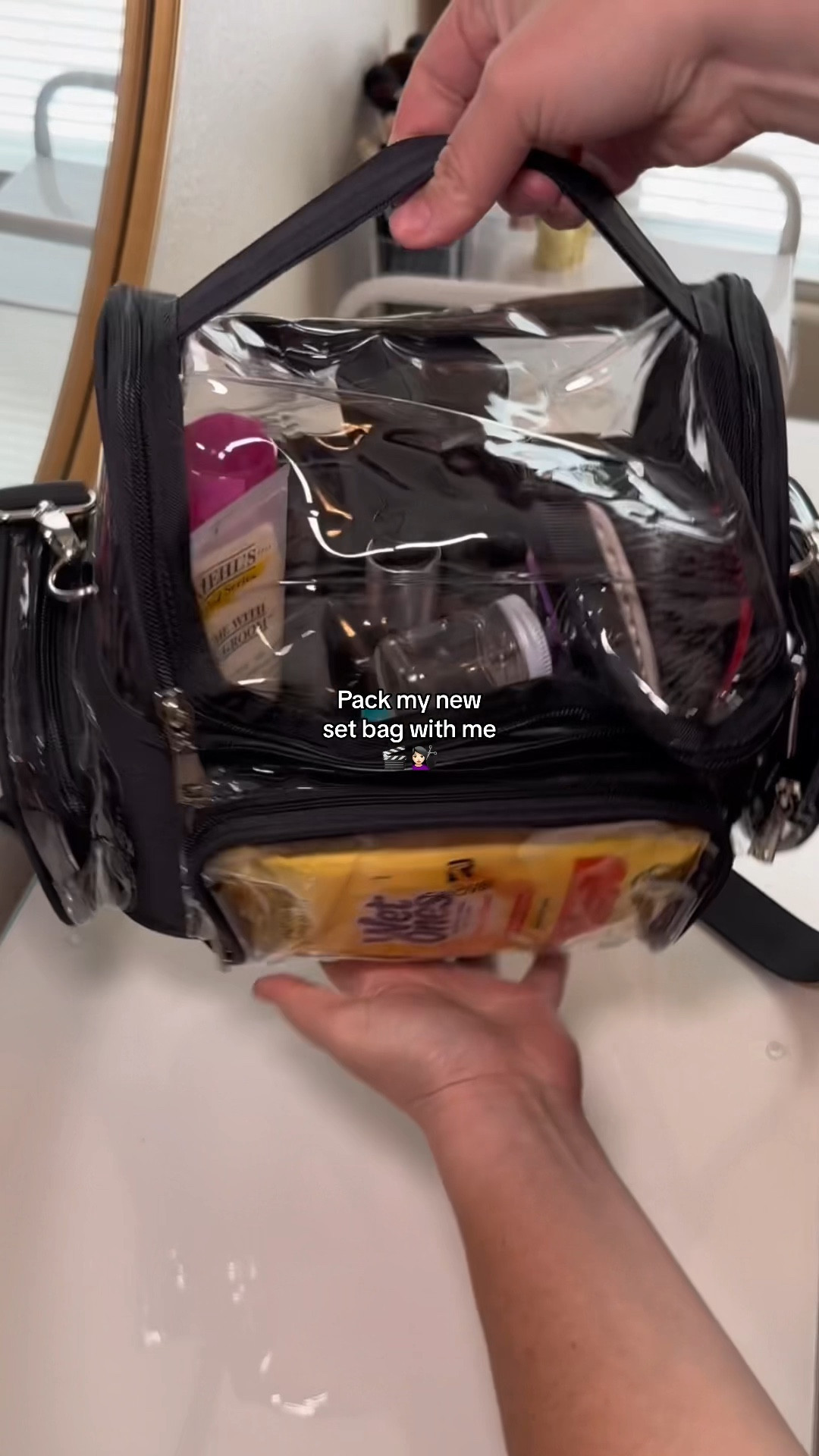 Loving my new set bag to keep all my hair products organized. Perfect for a freelance makeup artist or hairstylist. 

#LTKitbag #LTKbeauty #LTKVideo