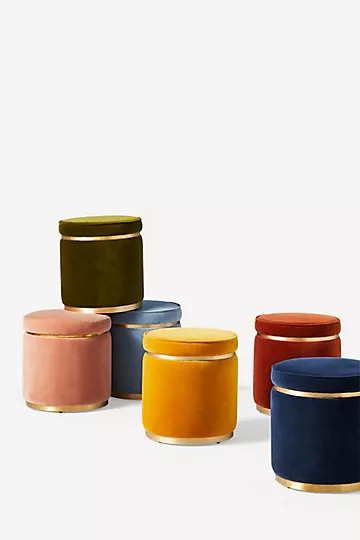Velvet Stasia Stool | Anthropologie (US)