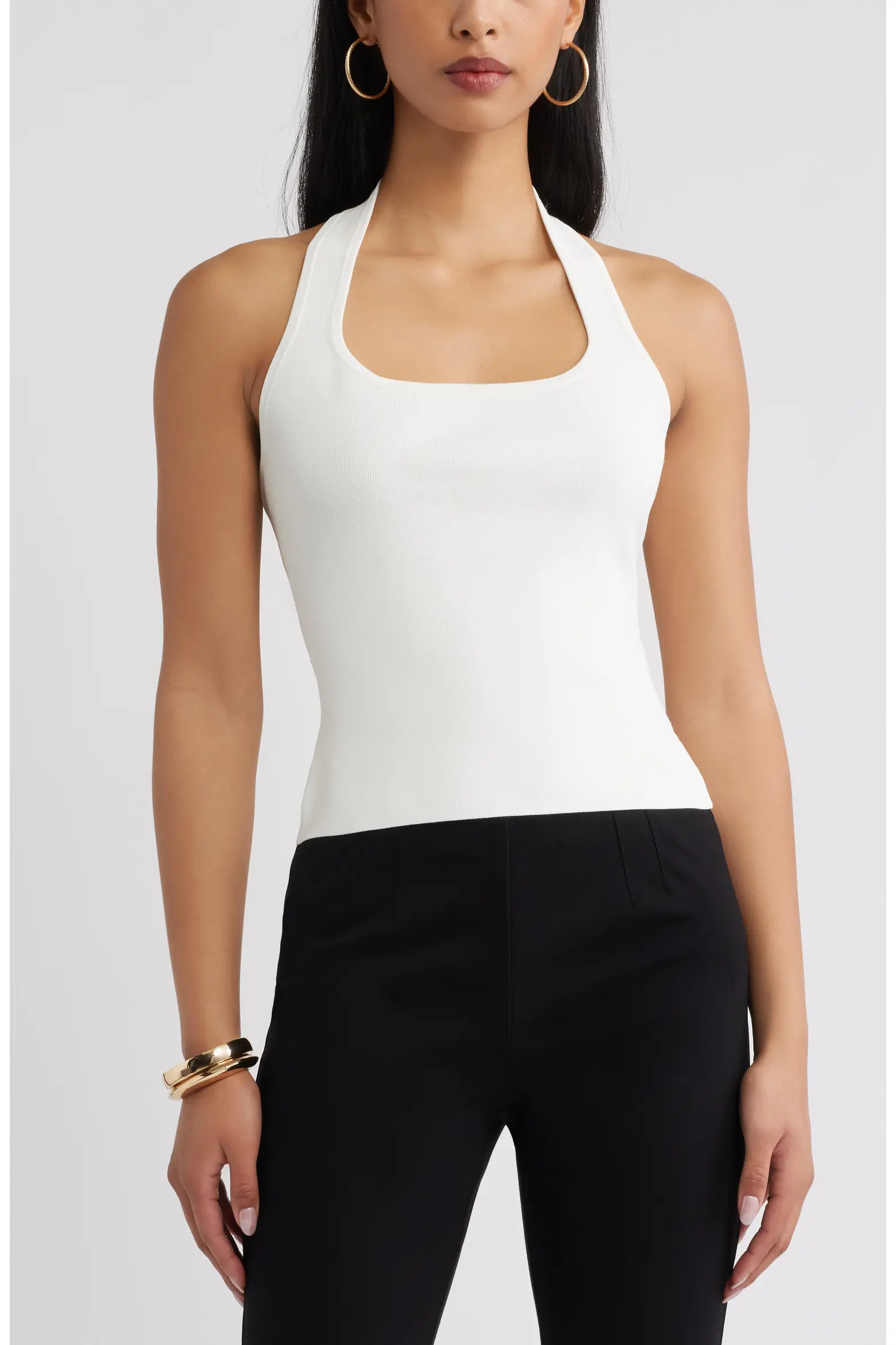 Open Edit Halter Top (Women) | Nordstrom | Nordstrom