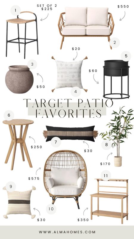Prep for patio season with these Target patio favorites. All that’s missing is an ice-cold beverage! ☀️

#LTKFind #LTKhome