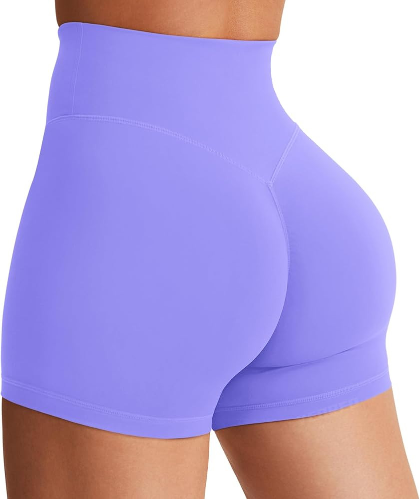 YEOREO Women's Biker Shorts 3.6" /4.5" / 6" Workout Gym Shorts Craze High Waist Tummy Control Hid... | Amazon (US)