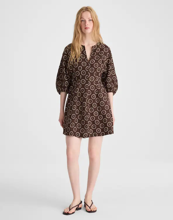Splitneck Mini Dress | Madewell