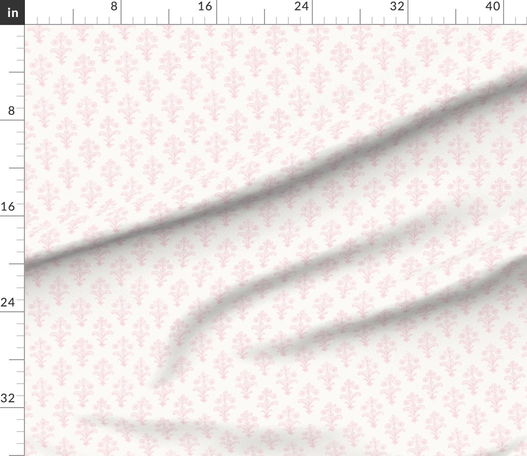Hampton Haven Pale Pink Fabric | Spoonflower | Spoonflower