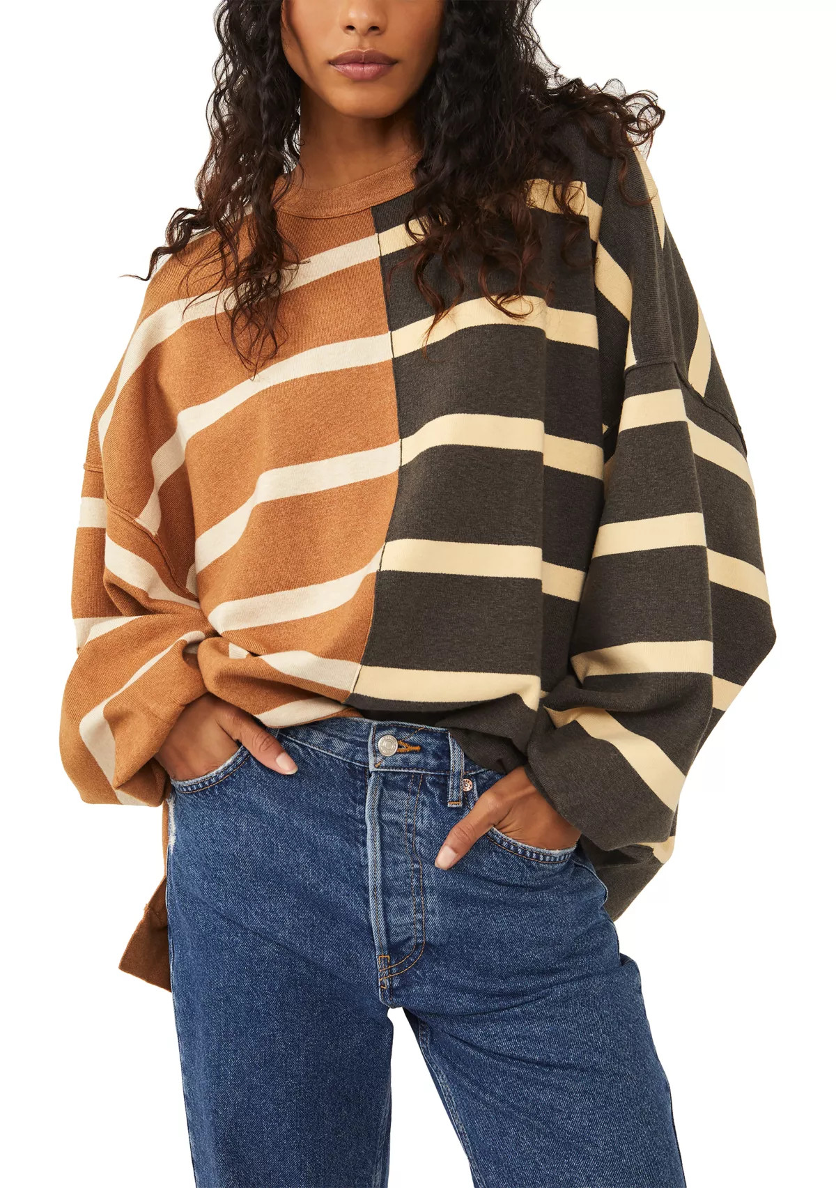 Free PeopleUptown Stripe Pullover | Belk