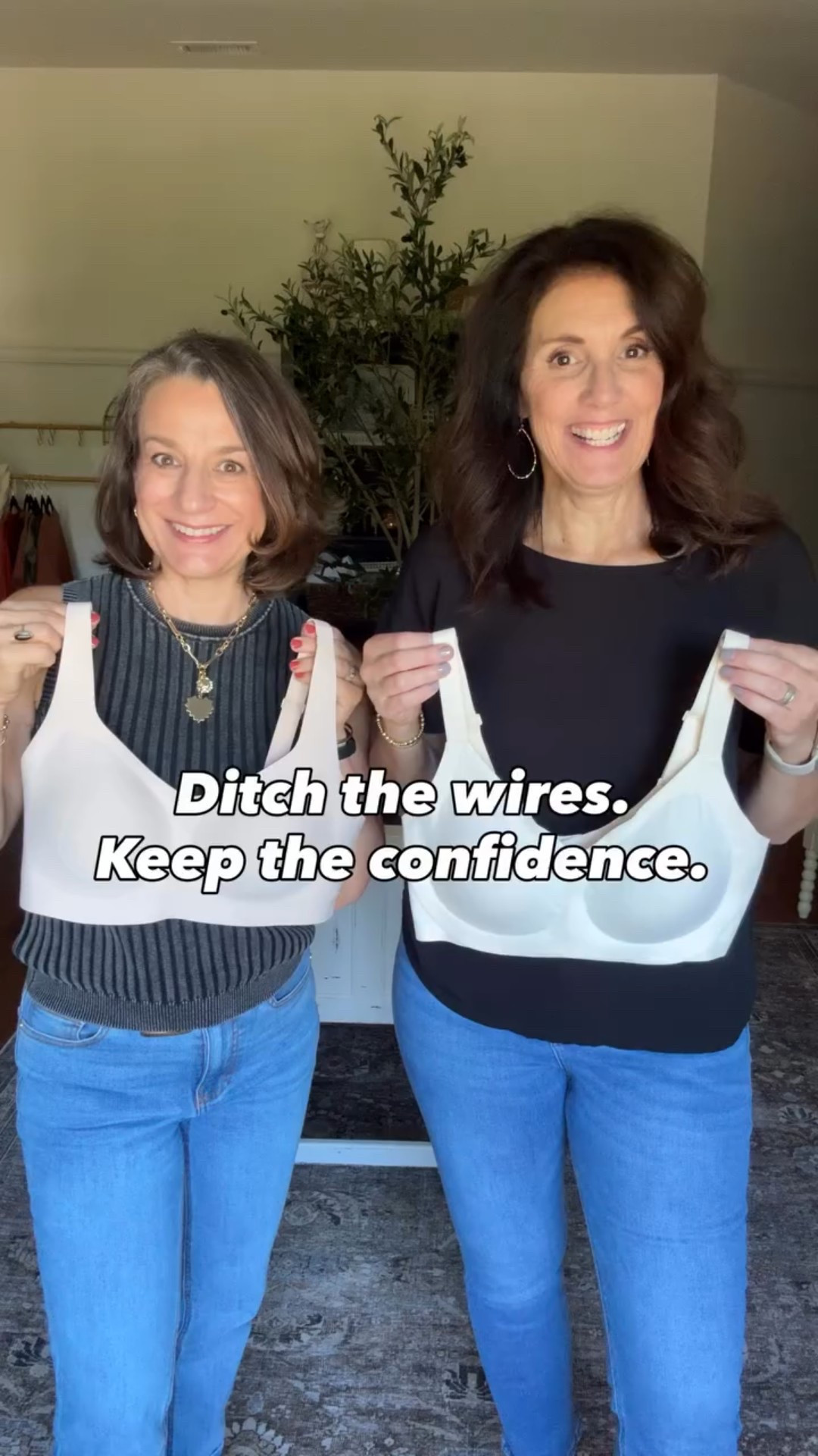 Finally… bras we actually want to wear. 
After years of dealing with underwires that dig and pinch, we found two game changers from @lehoba_official:

Seamless Minimizer – smooth sides, wide straps, natural lift without wires.
Push-up Bra – plunge neckline, shaping sides, comfy lift that works under everything.

Both come with a bonus extender for a custom fit and feel great all day.
Tap to shop and add these everyday essentials to your closet.

#Lehobabras #LehobaComfort #bra #wirelessbra #seamlessbra #supportbra

#LTKFindsUnder50 #LTKStyleTip #LTKOver40