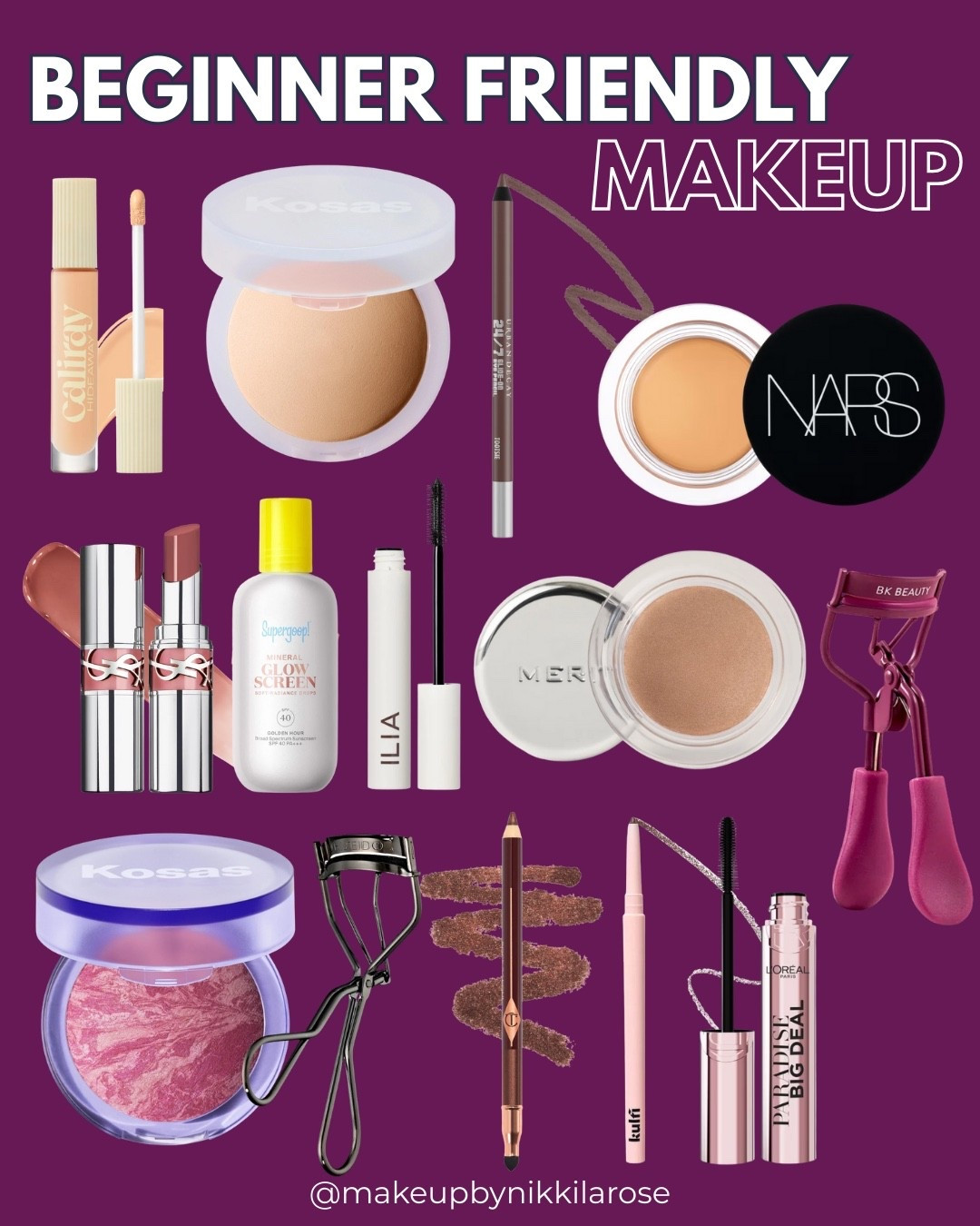 Beginner friendly makeup options! ❤️

#LTKBeauty