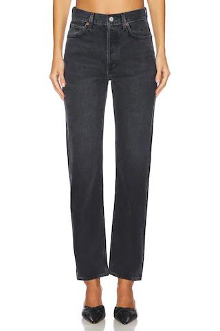 AGOLDE 90's Pinch Waist High Rise Straight in Hitch from Revolve.com | Revolve Clothing (Global)