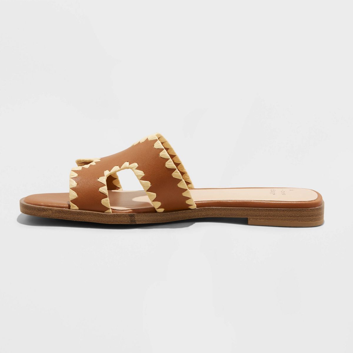 Women's Helena Whipstitch Slide Sandals - A New Day™ | Target