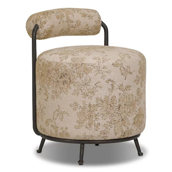 Amber Lewis x Four Hands Gwendolyn Accent Stool | Lumens