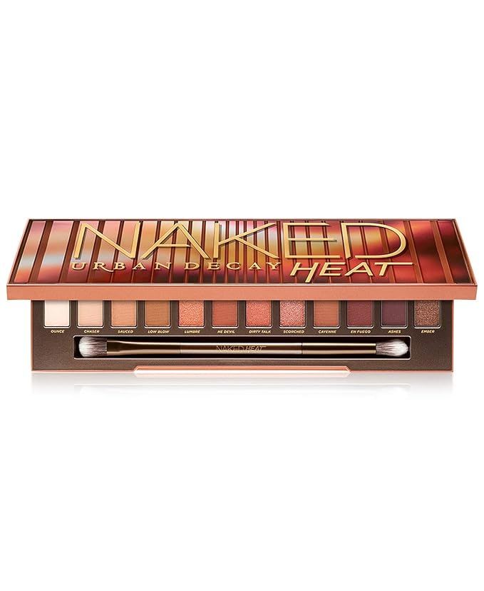 URBAN DECAY Naked Heat Eye Palette (12 X 0.05 Eyeshadow + Double Ended Blending/Detailed Crease B... | Amazon (US)