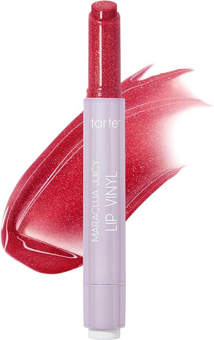tarte maracuja juicy lip vinyl gloss – Hydrating & Volumizing Lipgloss Balm with Hyaluronic Aci... | Amazon (US)