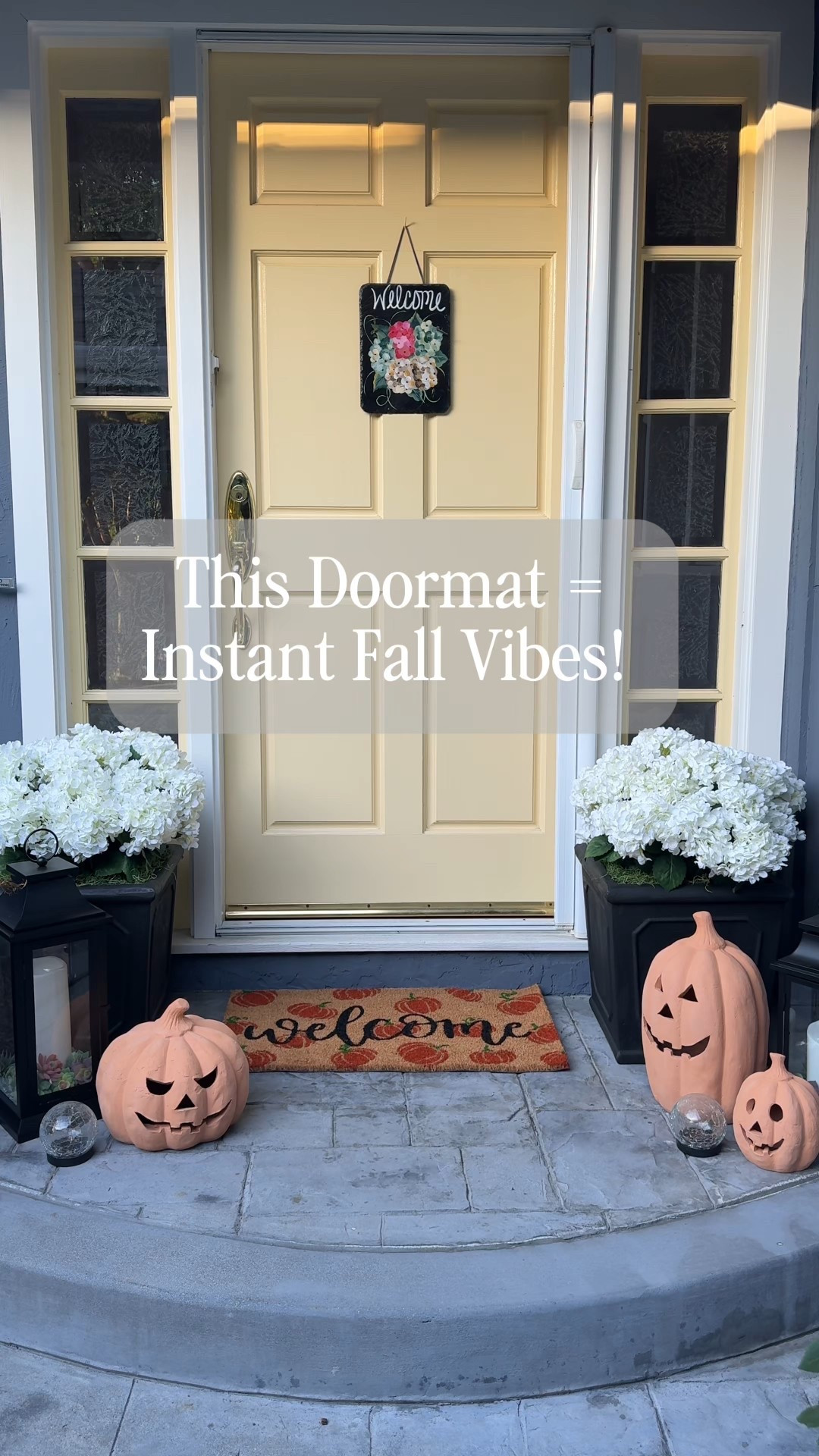 Your fall entryway upgrade is here. 🍂
 This pumpkin doormat is durable, festive, and perfect for greeting guests or trick-or-treaters all season. Shop it now through my LTK before it sells out!

  #LTKFinds #LTKFall #LTKDecor#LTKautumn

#LTKHome