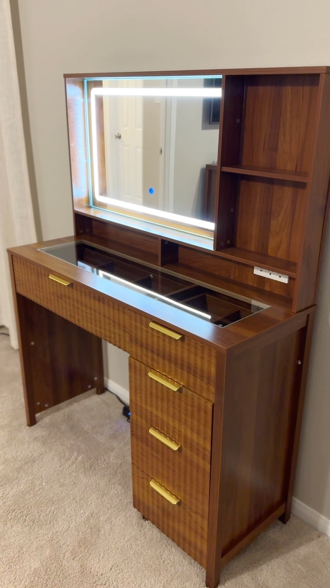 The perfect vanity with amazing storage ✨

#LTKHome #LTKBeauty