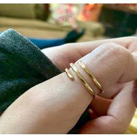 Gold Rings For Women, Gold Boho Rings, Thumb Women's | Etsy (US)