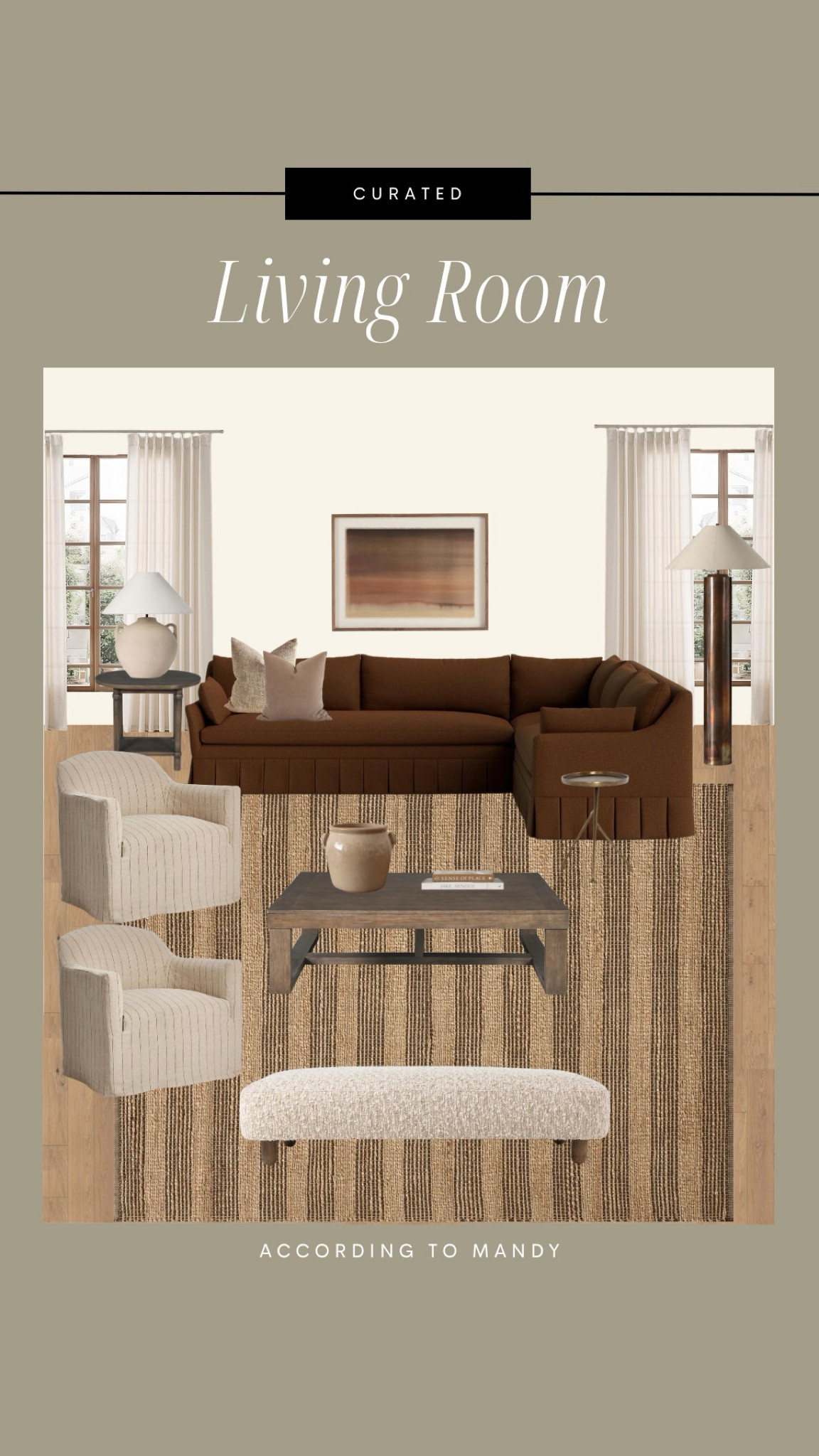 Curated Living Room!

living room design, living room finds, earthy modern living room inspo, velvet couch living room, earthy textured living room inspo

#LTKHome #LTKStyleTip