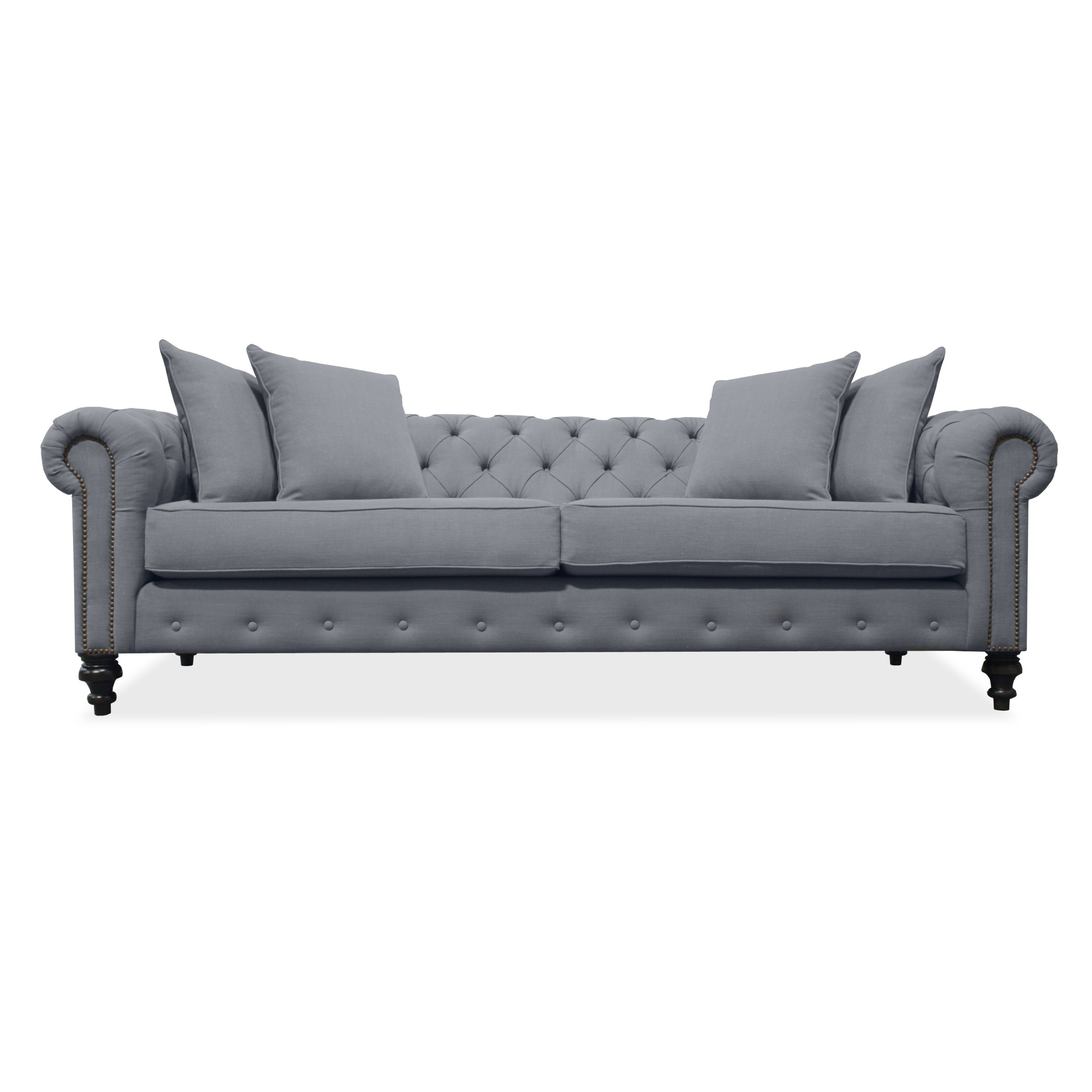 South Cone Home Hanover Tufted Sofa 90" | Wayfair North America
