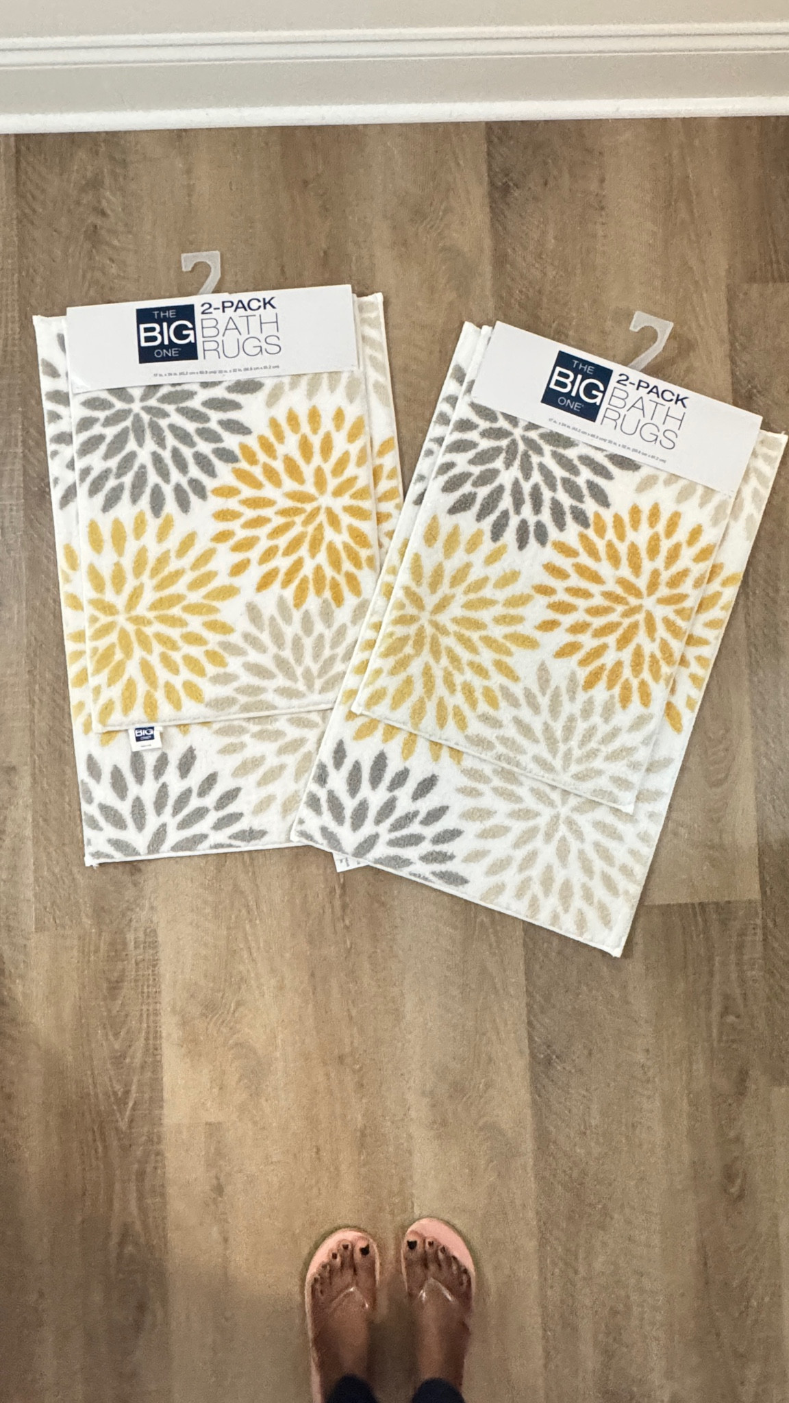 Still loving and not regretting this bathroom rug purchase from Kohl's. They are soft, don't stay wet forever, and don't slide around on the floor.
#bathroomdecor 

 #LTKOver40 #LTKHome
