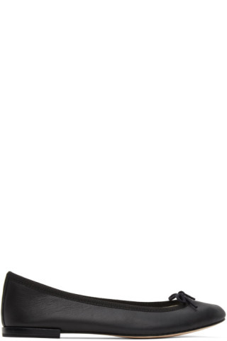 Black Cendrillon Ballerina Flats | SSENSE