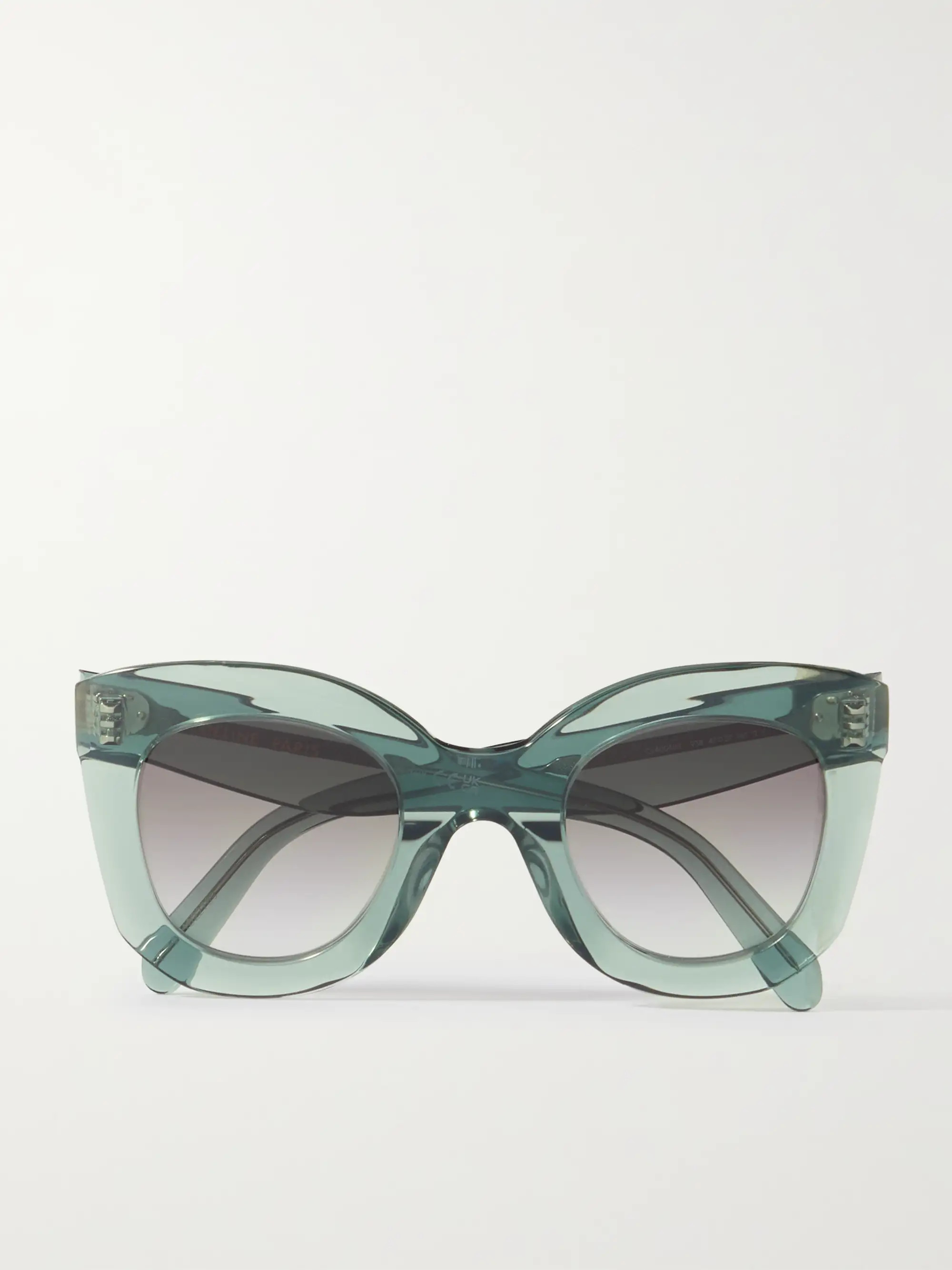 CELINE EYEWEAROversized cat-eye acetate sunglasses | NET-A-PORTER (US)