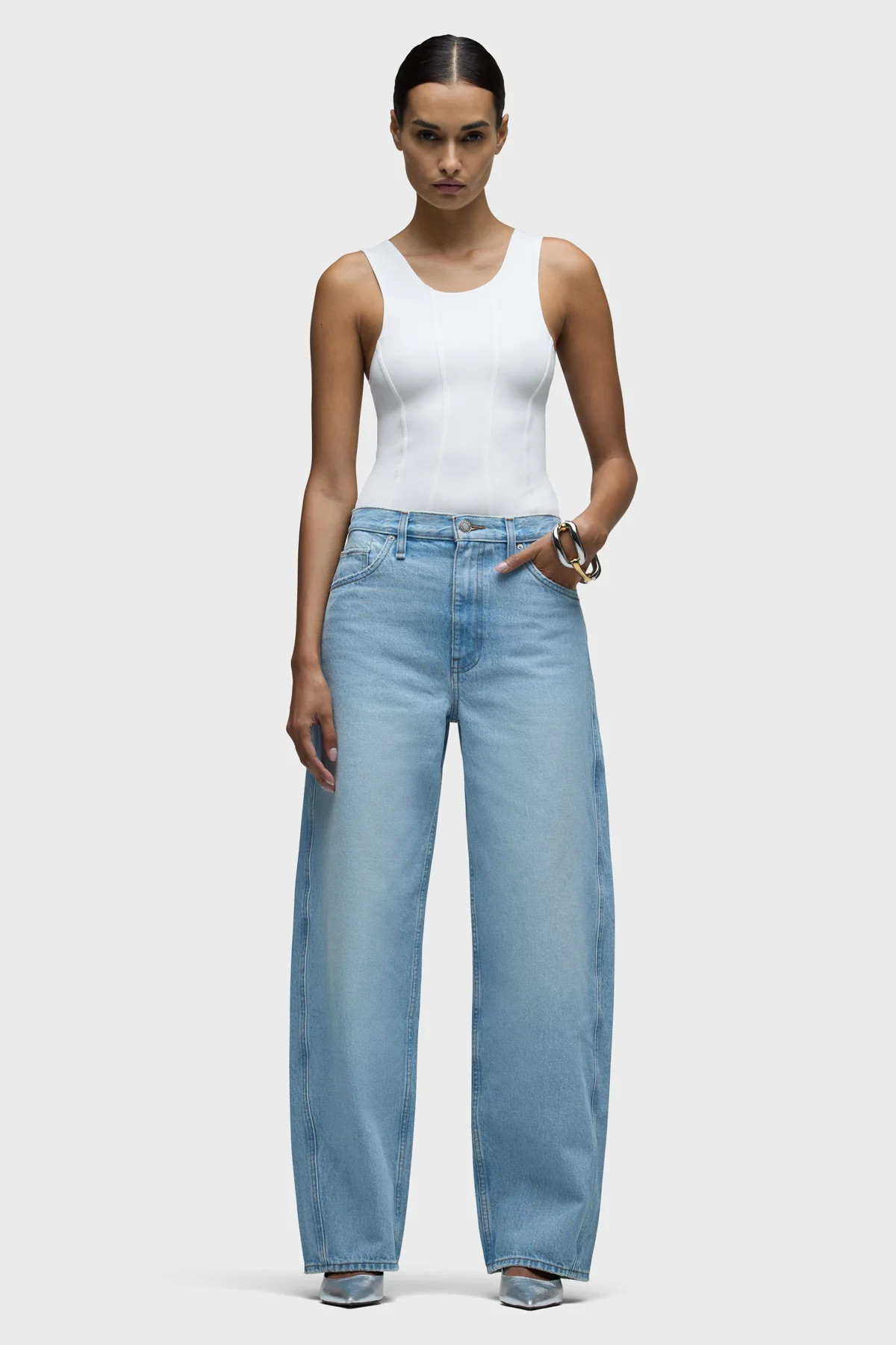 Bailey Relaxed Barrel Jean | Hudson Jeans