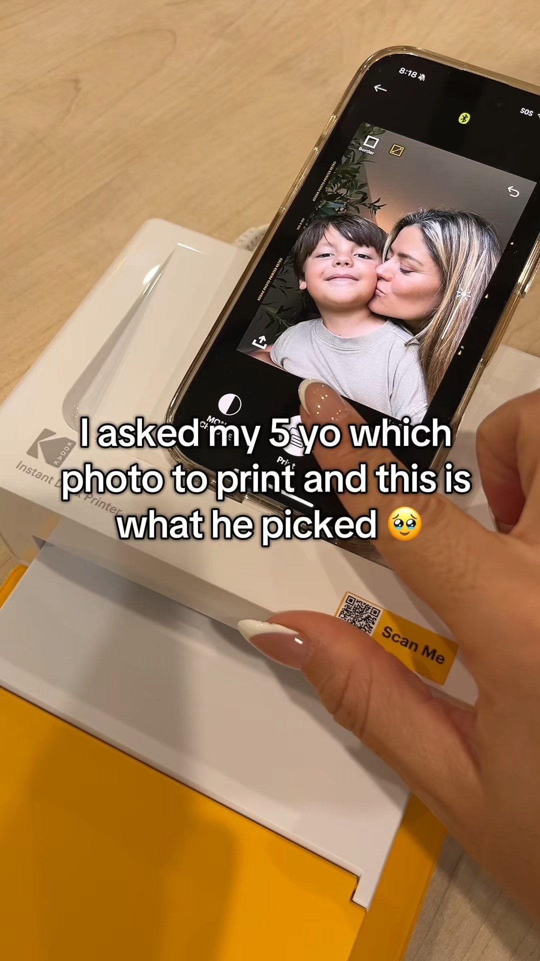 Just hit print on the Kodak Dock Plus and turned a sweet “mom-kiss” moment into a framed keepsake. My 5-year-old chose the photo of me kissing him — talk about the perfect gift! The Dock Plus uses 4PASS technology for vibrant, laminated, fingerprint- and water-resistant 4×6 prints that’ll last for years.  ￼
Great gift idea for birthdays, Father’s Day, grandparents – make memories physical.
#Kodak #KodakDockPlus #PhotoPrinter #GiftIdea #Memories #FamilyMoments 

#LTKHoliday #LTKFamily #LTKGiftGuide