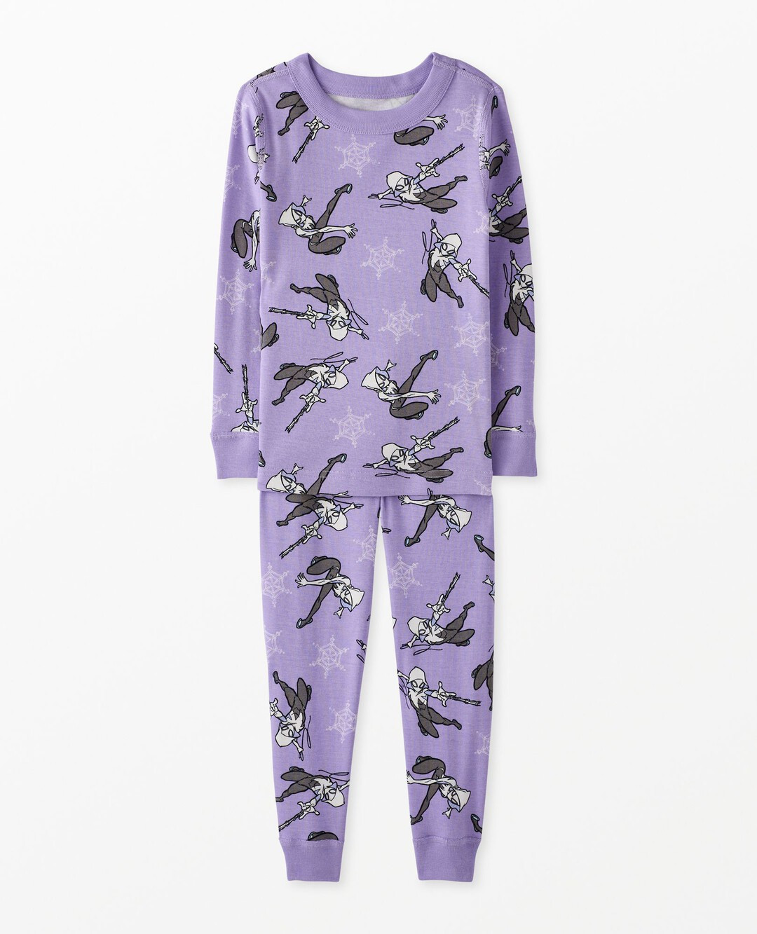 Kids Marvel Ghost-Spider Holiday Long John Pajama Set | Hanna Andersson
