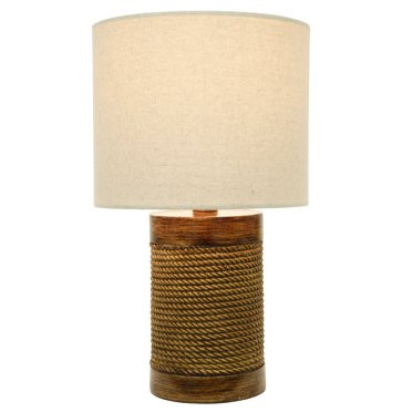 Mainstays 17" Reactive Glaze Ivory Textured Ceramic Table Lamp - Walmart.com | Walmart (US)