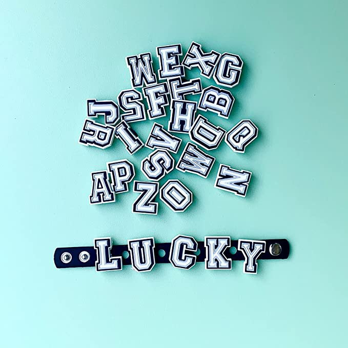 50Pcs Letters Numbers Shoe Decoration Charms for Croc Sandals Clog Decoration, Sports Balls Charm... | Walmart (US)