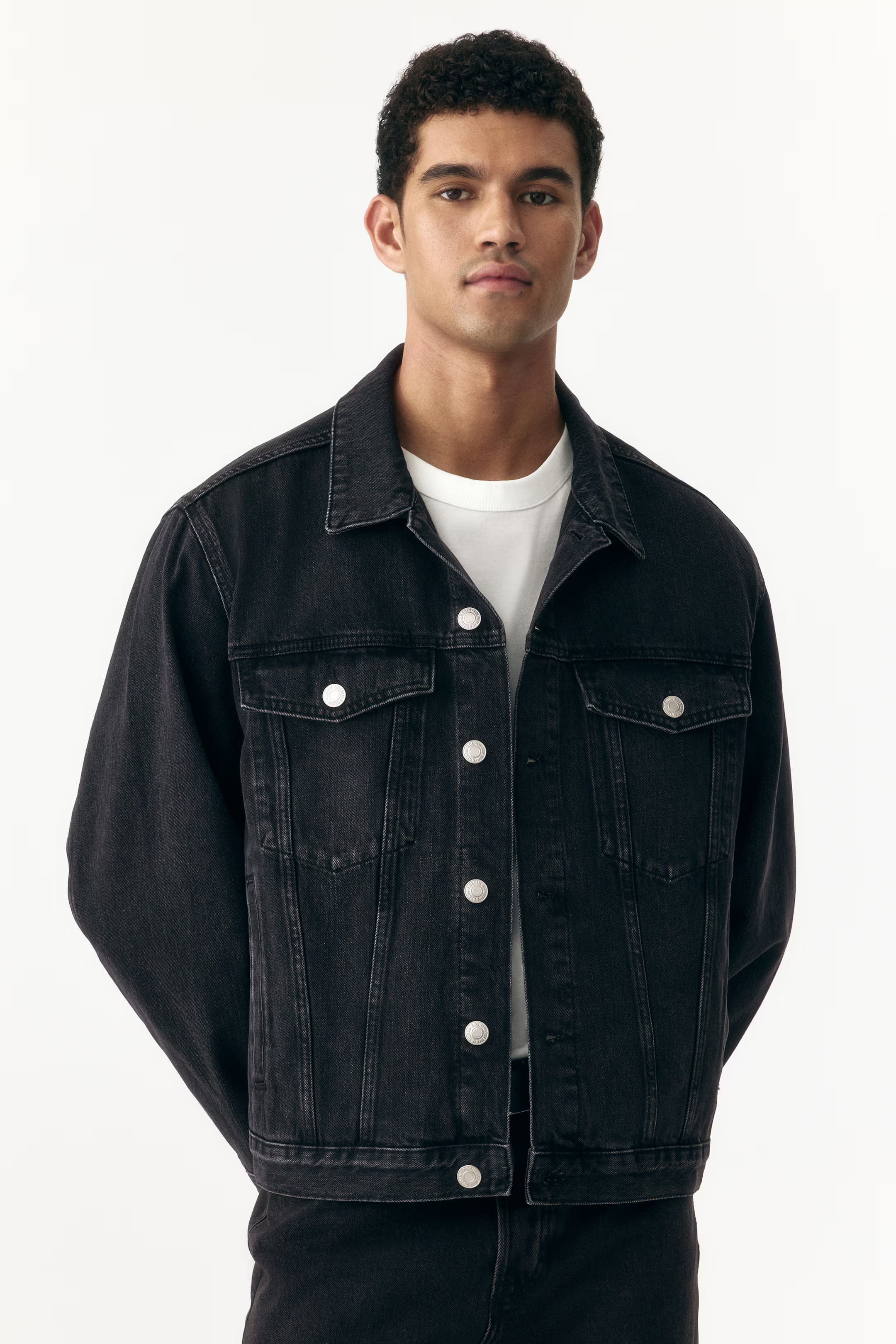 Denim Trucker Jacket | H&M (UK, MY, IN, SG, PH, TW, HK)