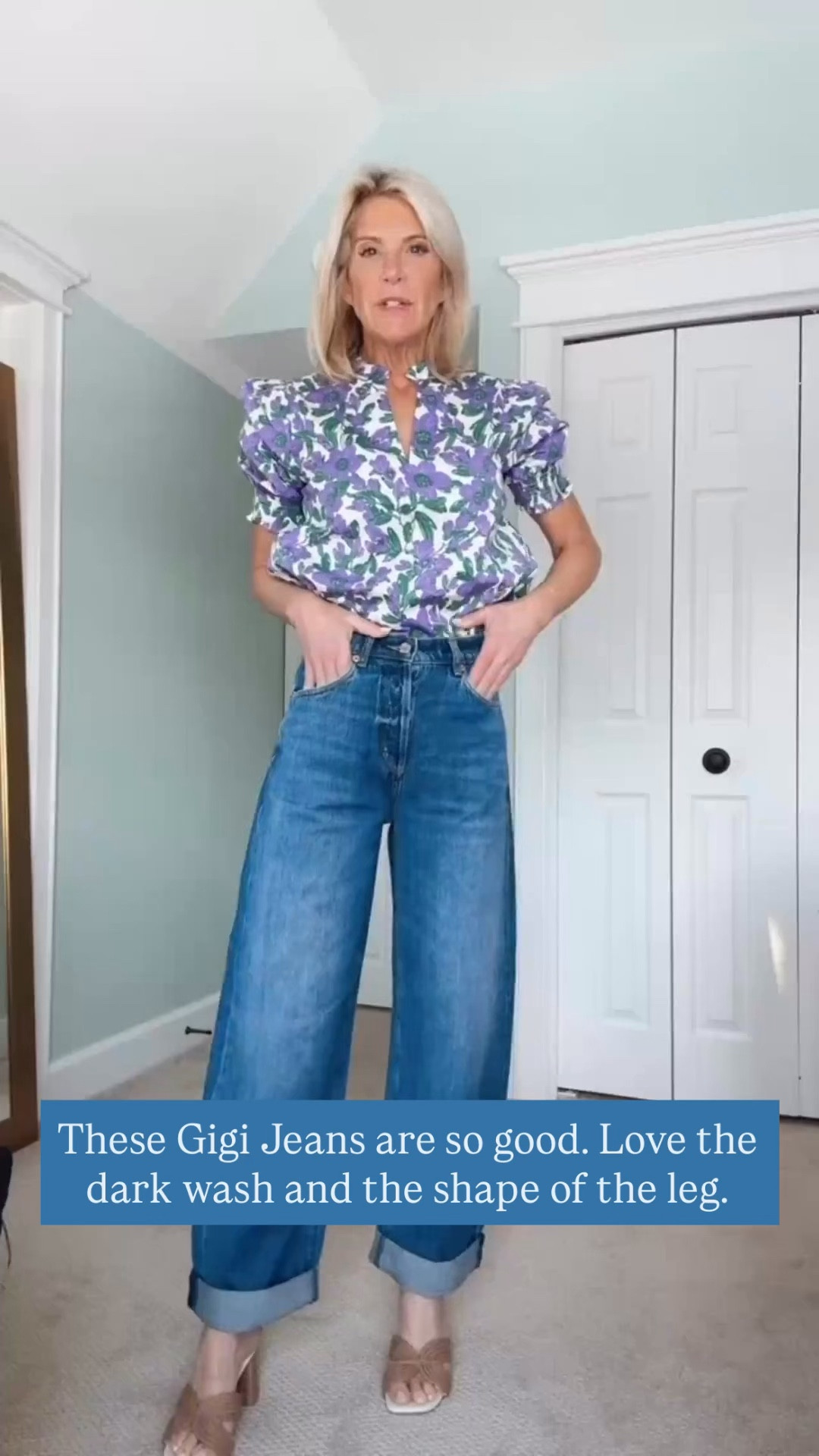 Really loving these Gigi Jeans right now. The dark wash is classic and the fit just works with everything from simple tees to cute tops.

#LTKootd #LTKOver40