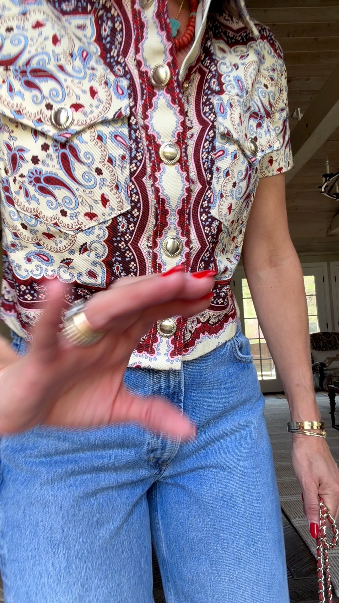 Thursday outfit. In love with this top. 

#LTKOver40 #LTKSeasonal