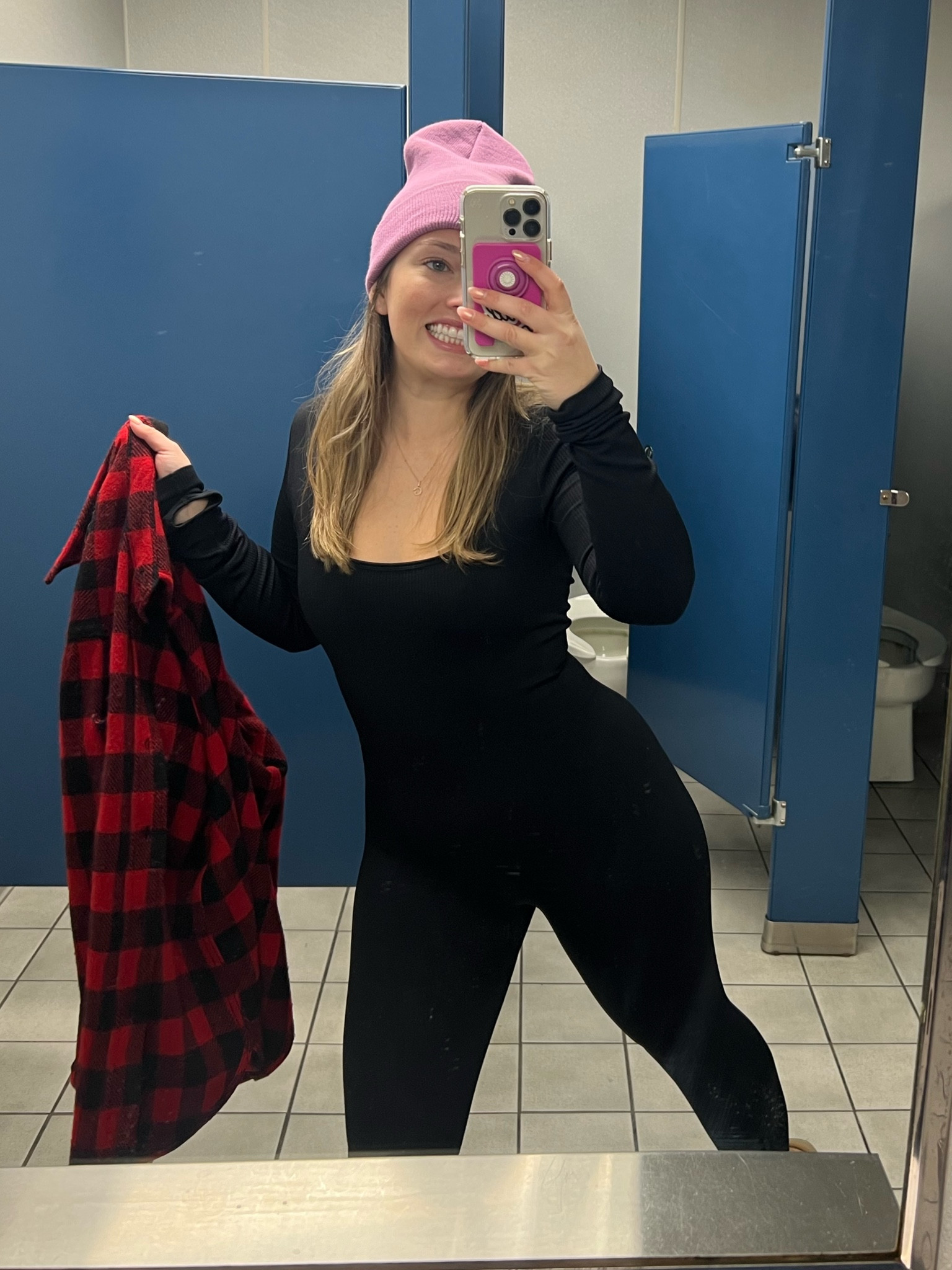 Comfy Sunday catsuit and flannel vibes  

#LTKSeasonal #LTKfitness #LTKfindsunder100