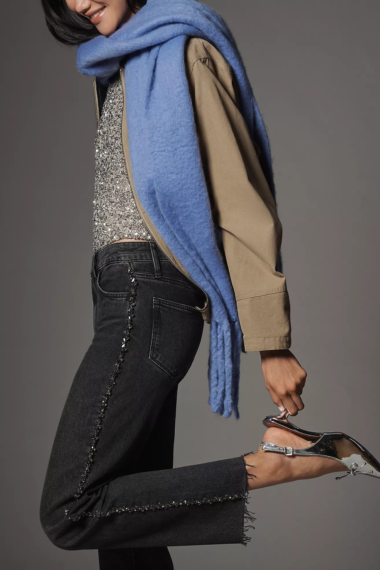 PAIGE Mason Mid-Rise Relaxed Straight-Leg Jeans | Anthropologie (US)