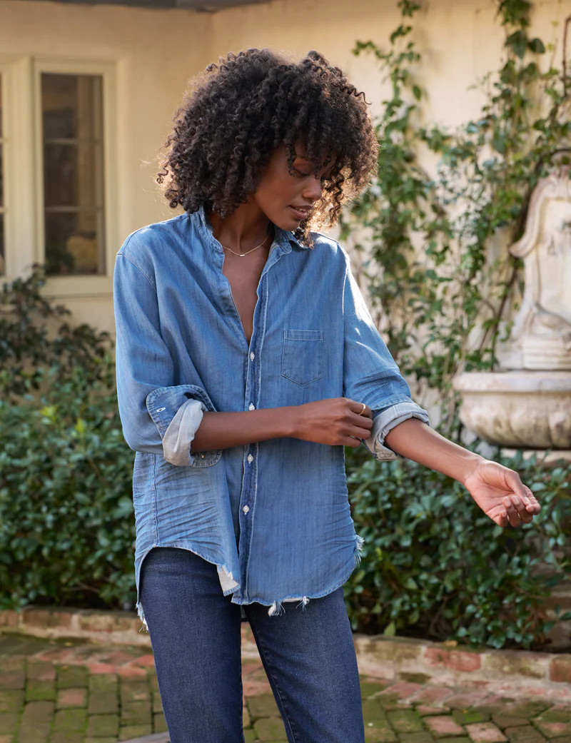 EILEEN Vintage Stonewashed Indigo, Famous Denim | Frank & Eileen
