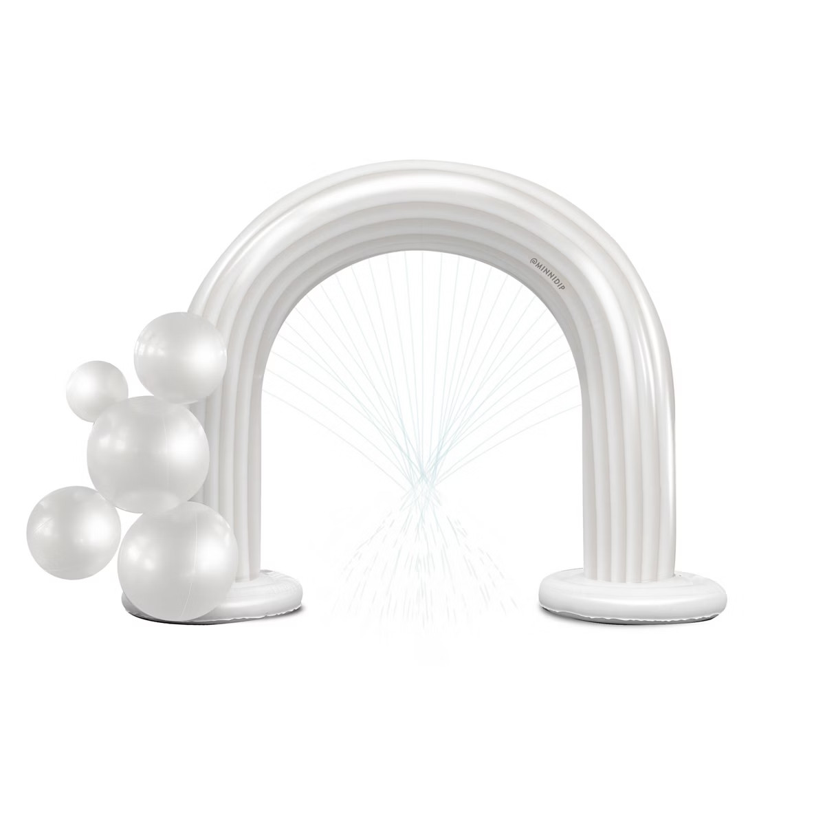 MINNIDIP Exclusive Resort Collection Garland Arch Play Sprinkler - Iridescent Pearl | Target
