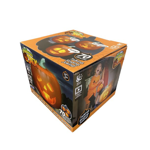 Mindscope Jabberin Jack Talking Animated Pumpkin with Built in Projector & Speaker Plug'n Play - ... | Walmart (US)
