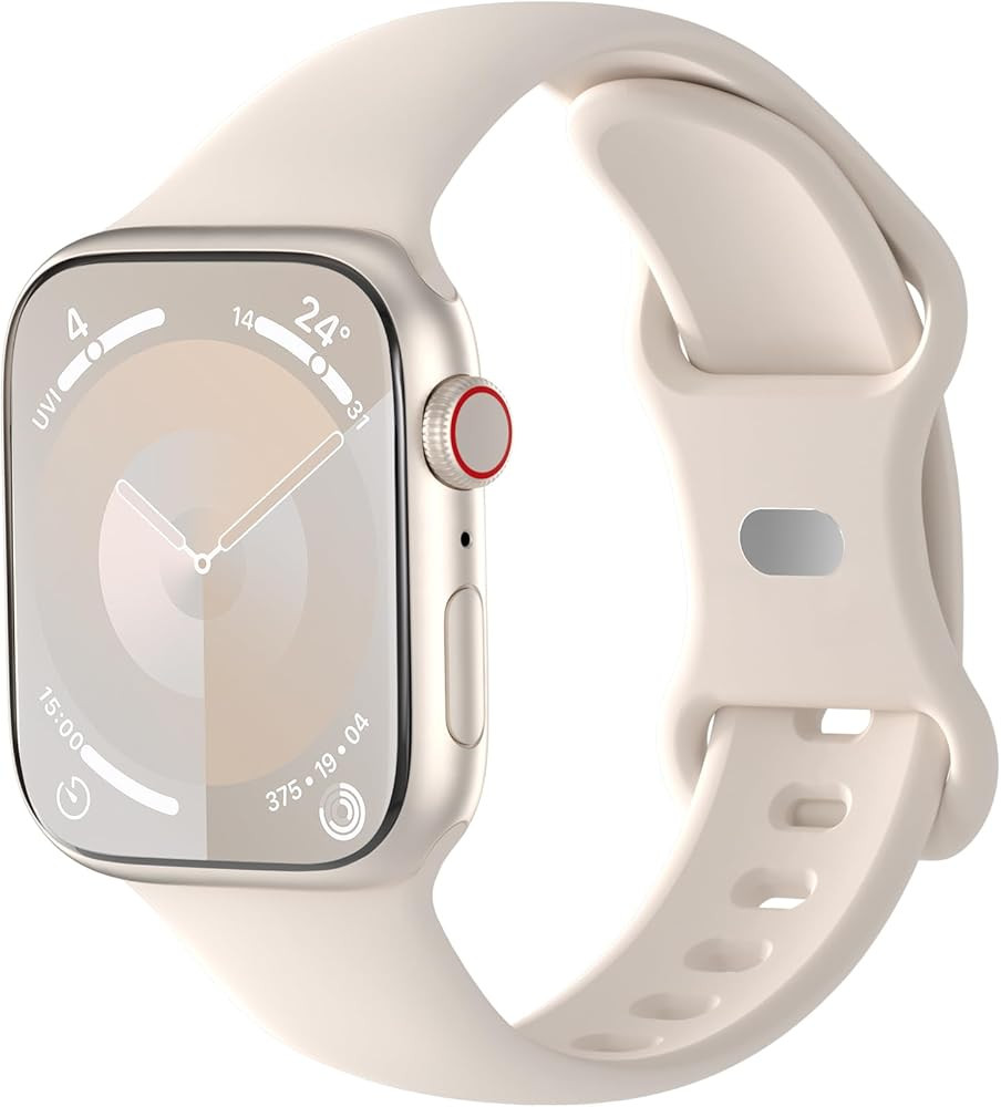 Distore Bands Compatible with Apple Watch 38mm 40mm 41mm 42mm 44mm 45mm 49mm, Soft Silicone Repla... | Amazon (US)