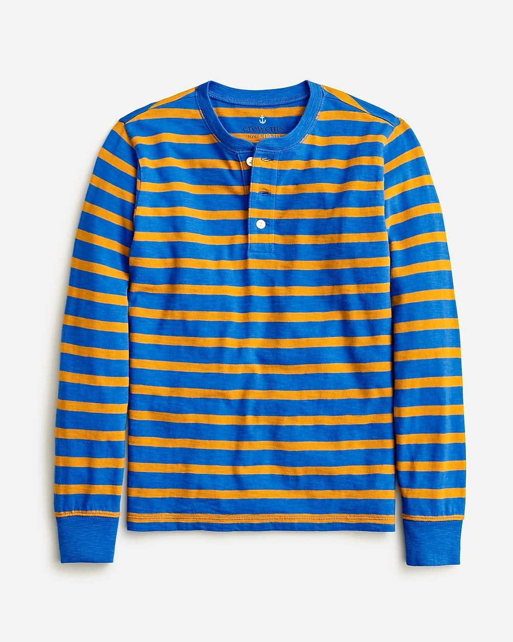 Boys' long-sleeve henley in stripe | J. Crew US