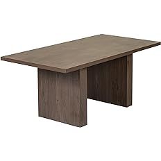 GIA Wooland Dining and Work from Home Table, Woodland Walnut Finish | Amazon (US)