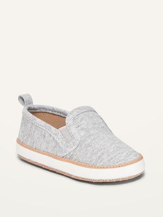 Unisex Jersey-Knit Slip-Ons for Baby | Old Navy (CA)