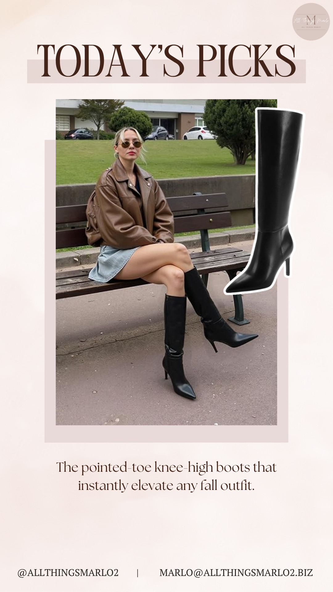 The pointed-toe knee-high boots that instantly elevate any fall outfit. 

 #LTKSeasonal #LTKWorkwear #LTKTravel
