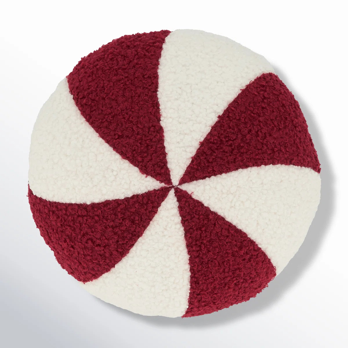 Peppermint Collection Abstract Reversible Throw Pillow | Wayfair North America