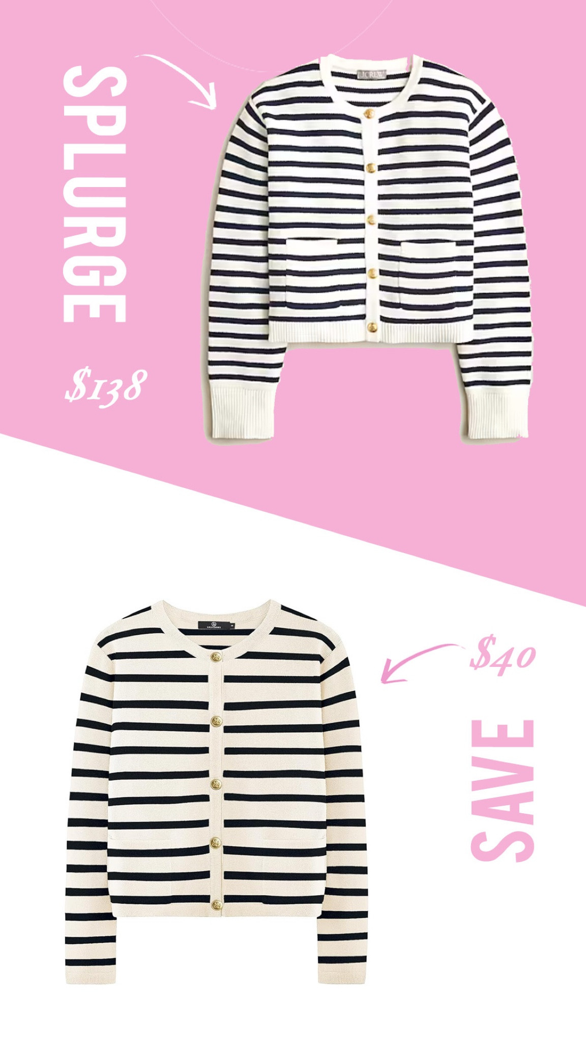 Save vs. Splurge | Hi Sugarplum! #sugarplumstyle #savevssplurge

#LTKOver40 #LTKSeasonal #LTKFindsUnder50