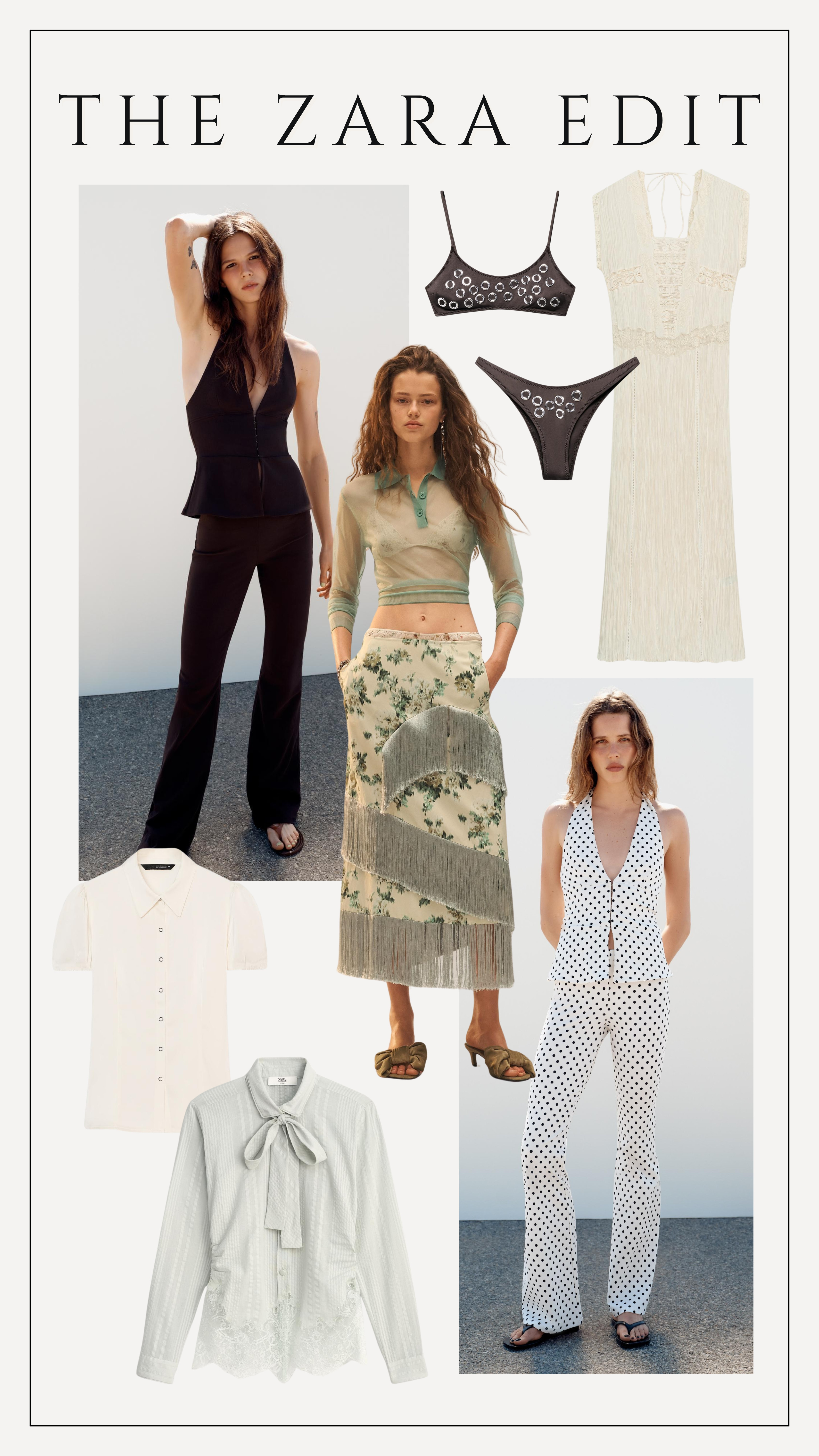 What's in my Zara basket this week ✨

Polka dot, coord, spring dress, lace dress, lace shirt, lace blouse, satin blouse, fringe skirt, midi skirt, halter top 

 #LTKuk #LTKspring #LTKdatenight