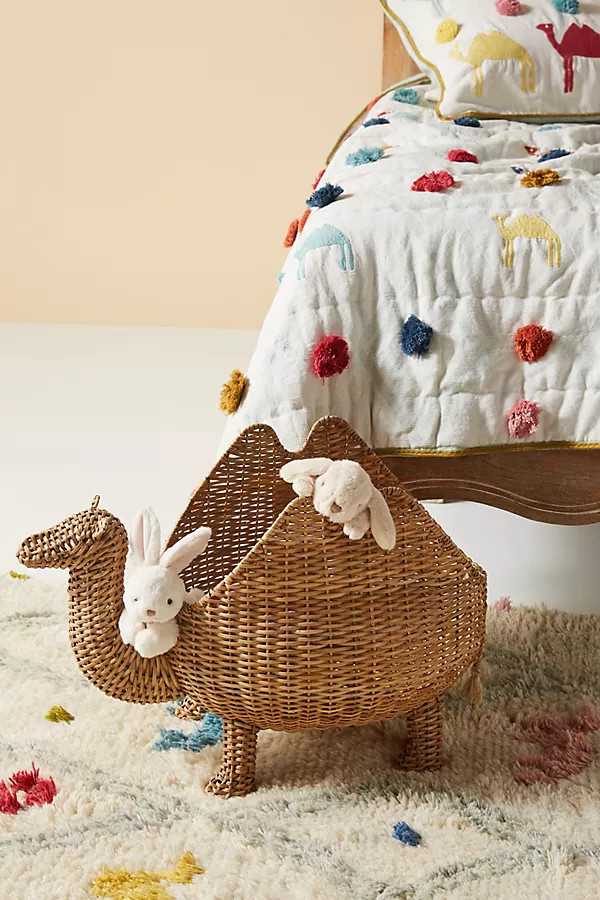 Camel Storage Bin | Anthropologie (US)