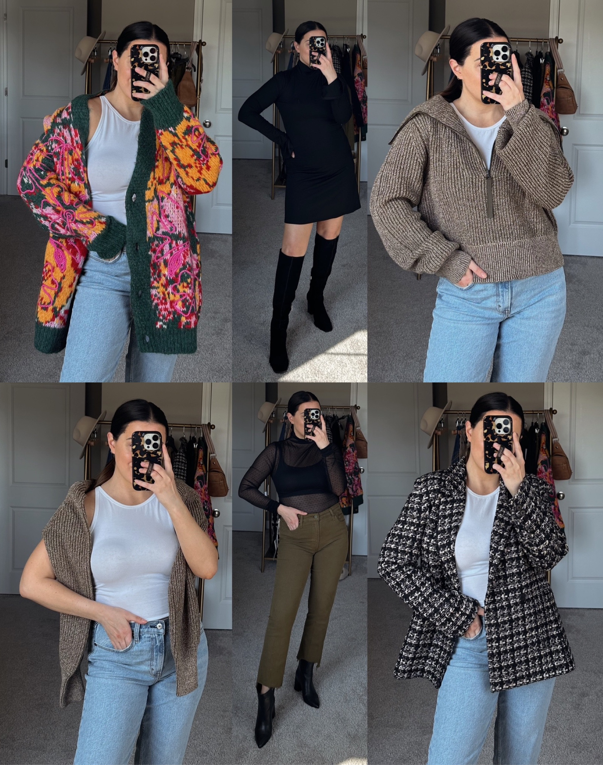 fall outfits - use code FALL20 for 20% off the free people tops! 

from L to R
row 1: Wearing XS, m, s
row 2: s, m/28 (wish I’d done 29), s


#LTKSeasonal #LTKsalealert #LTKshoecrush