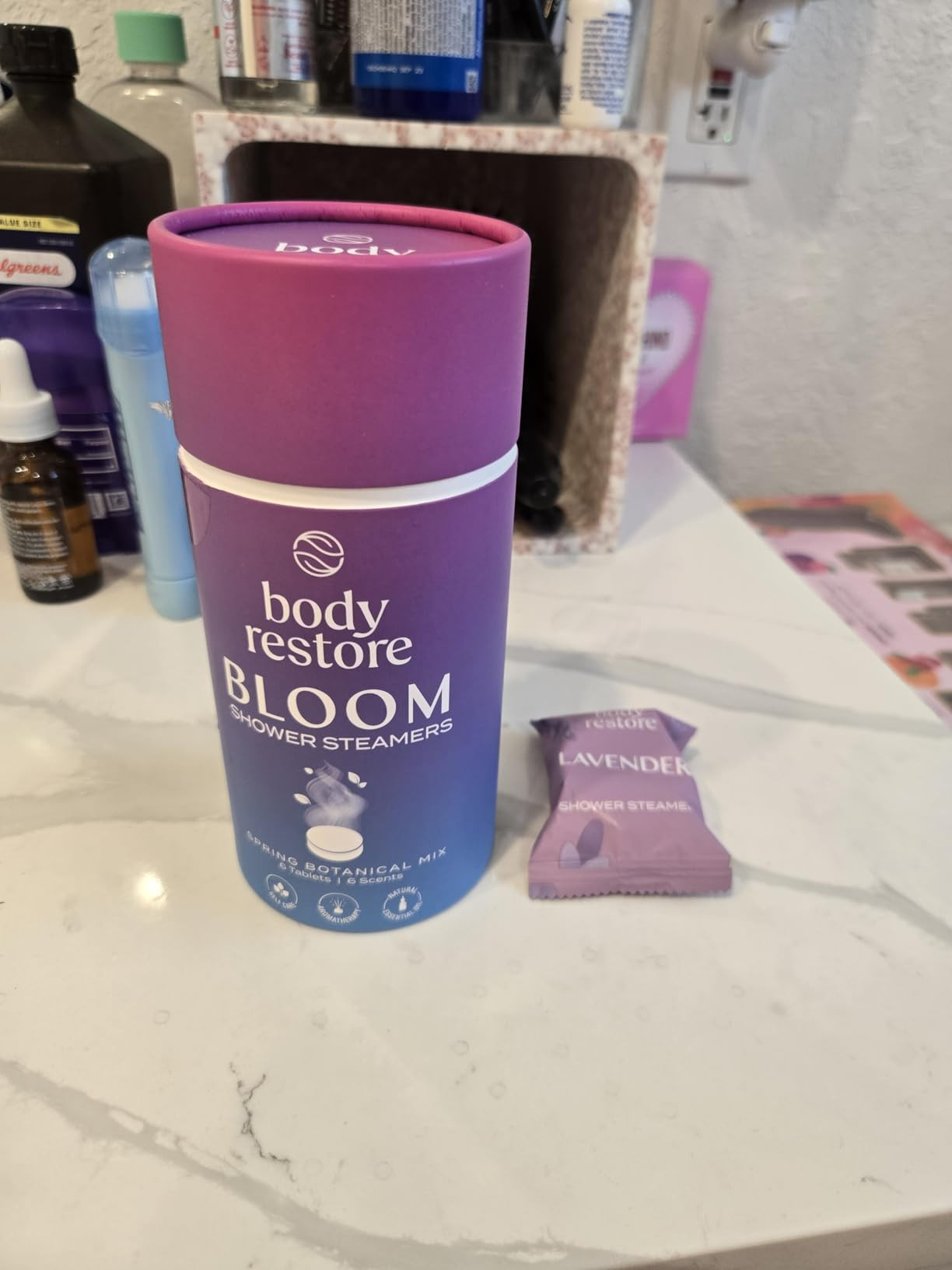 Body Restore Shower Steamers Aromatherapy 6 Pack - Christmas Stocking Stuffers, Birthday Gifts fo... | Amazon (US)