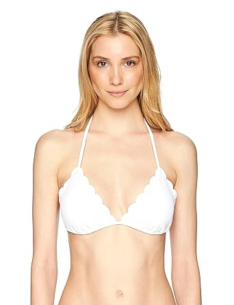La Blanca Women's Triangle Halter Bra Bikini Swimsuit Top | Amazon (US)